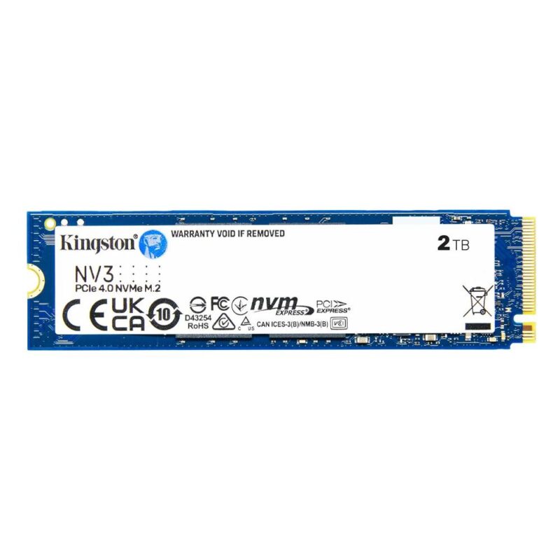 Kingston SSD 2TB M.2 6000/5000/MB/s Pcie NVMe Gen4 2280 incl.soft