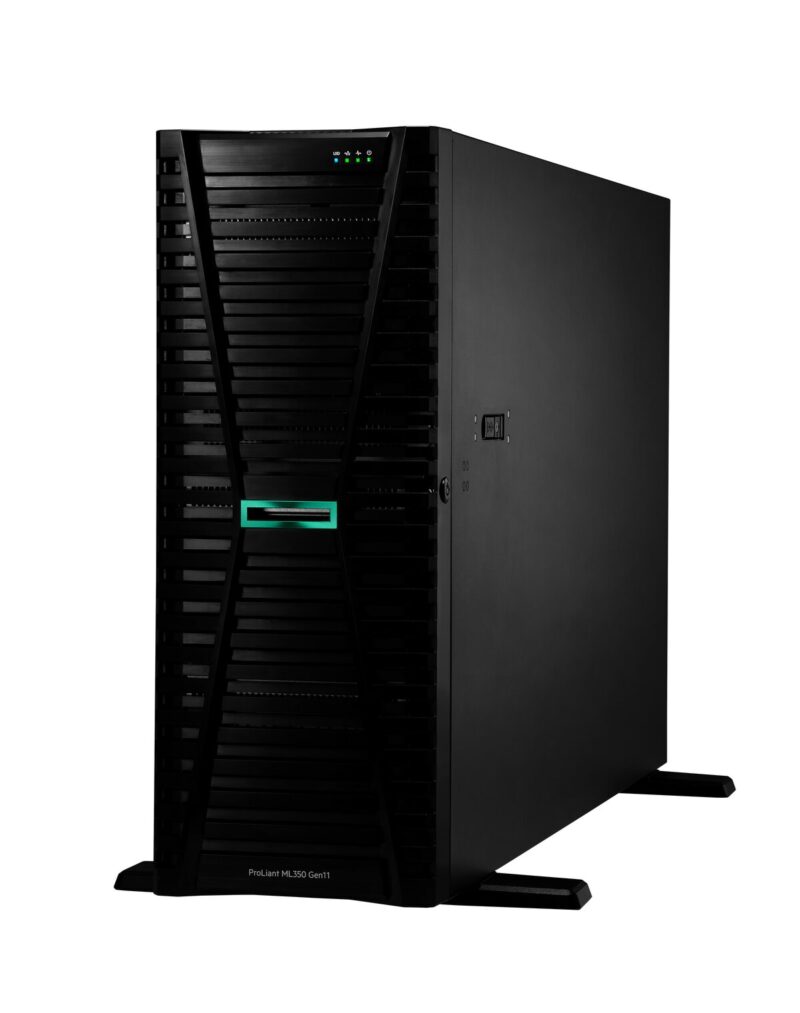 Servidor HPE ProLiant ML350 Gen11 (Xeon Silver 4410Y, 32GB DDR5, 8x Bahías 2.5“, Fuente 800W)