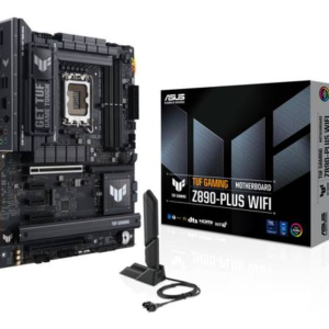 ASUS Placa Madre TUF GAMING Z890-PLUS WIFI, Socket LGA1851, 4x DDR5, PCIe5.0, Wi-Fi 7, ATX
