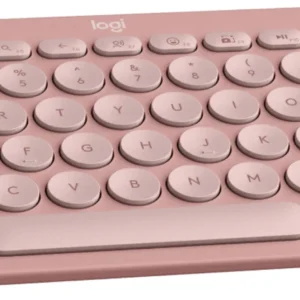 Teclado Logitech Pebble Keys 2 K380s (Bluetooth, Español, Rosado)