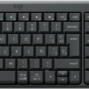 Combo Bluetooth Logitech MK250 Español (Teclado + Mouse, Multi-dispositivo, Silencioso)