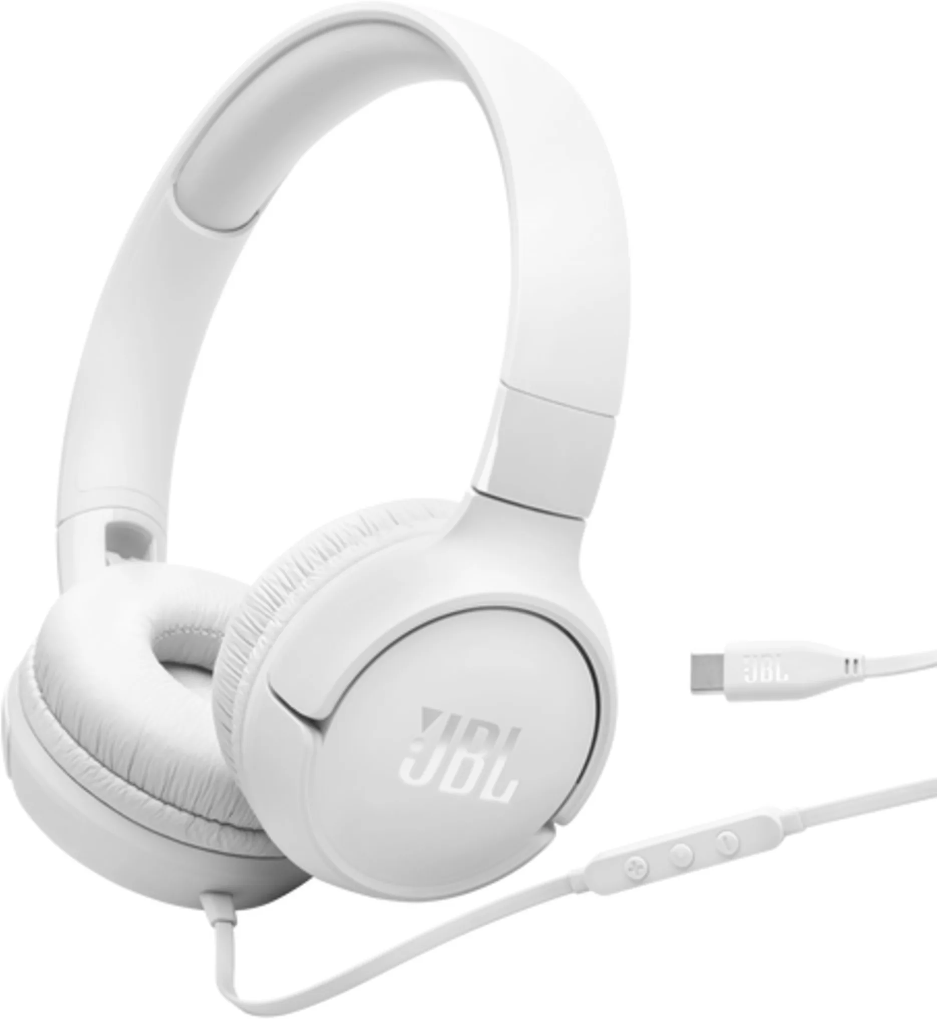 Auriculares JBL Tune 520 con diadema – sonido claro y uso prolongado sin cables (Blanco)