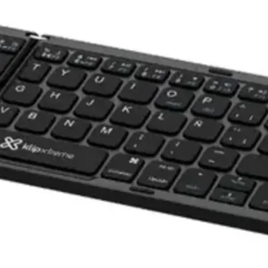 Teclado Inalámbrico Plegable con Panel Táctil, Bluetooth 5.0, Klip Xtreme KCK-650S-BK - Español