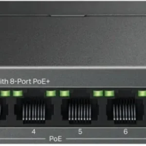 Switch TP-Link LS106P de 6 Puertos (RJ45, 10/100Mbps, Auto MDI/MDIX)