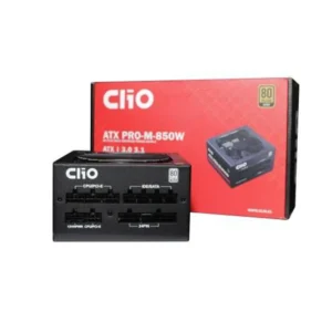 Fuente de Poder Modular Clio ATX Pro -M- 850W - PCTronix - Plus Gold