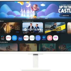 Monitor Samsung Smart M9 de 32” (OLED, 4K, HDR10+, HDMI/Wi-Fi/USB-C, Tizen)