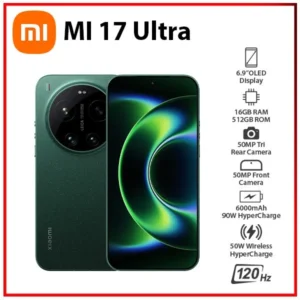 Teléfono Celular Xiaomi 17 Ultra 5G 16GB+512GB VERDE Doble SIM Desbloqueado
