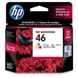 Cartucho Tinta HP46 Tricolor CZ638AL