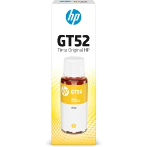 Botella de Tinta HP GT52 Amarillo para DeskJet GT5810/5820/InkTan410, 8000Pág70m